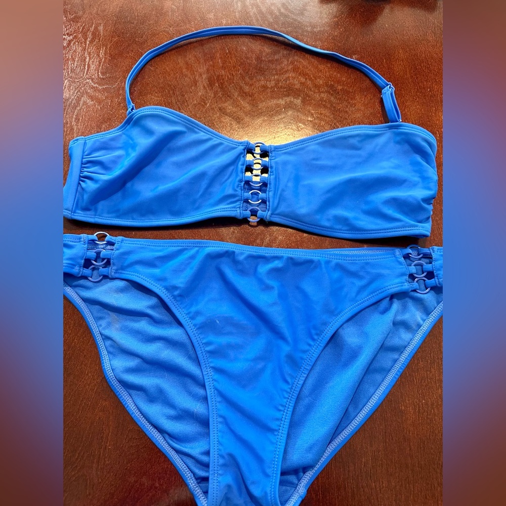 Blue bikini set L